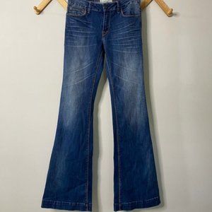 Jimmy Taverniti Mid Wash Flare Jeans
